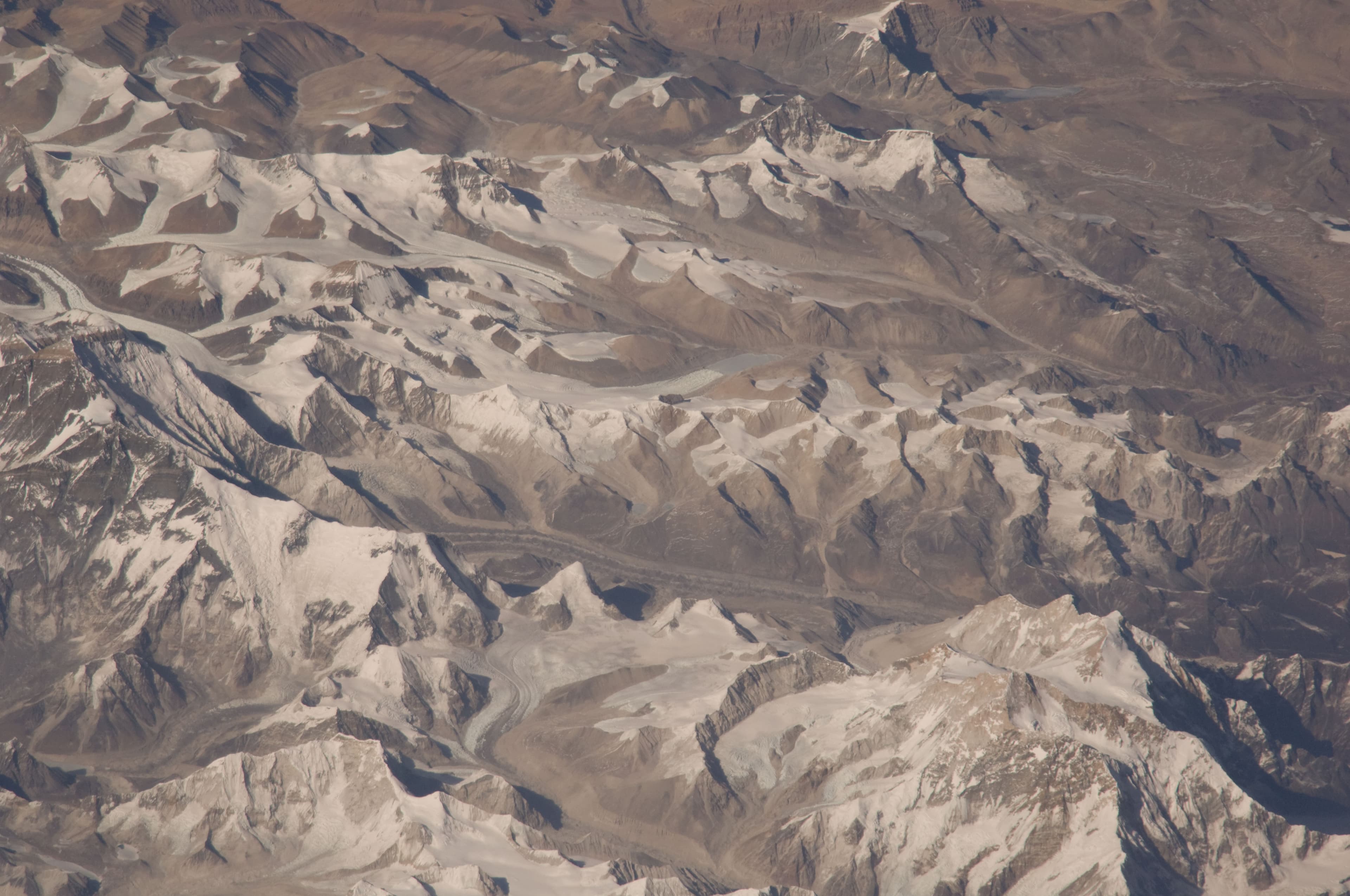 Baruntse approach terrain